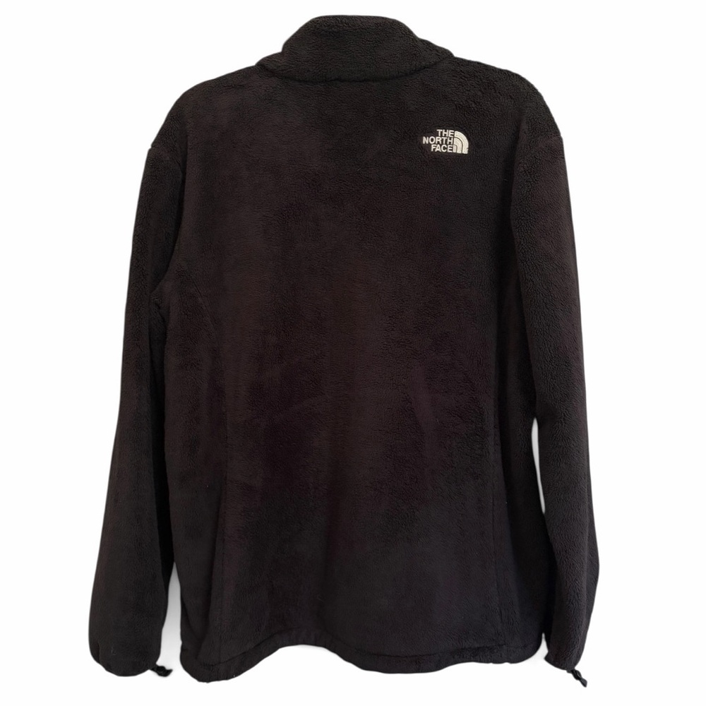 The North Face Womens Osito Full Zip Fleece Jacket Black XL Cozy - Picture 2 of 5